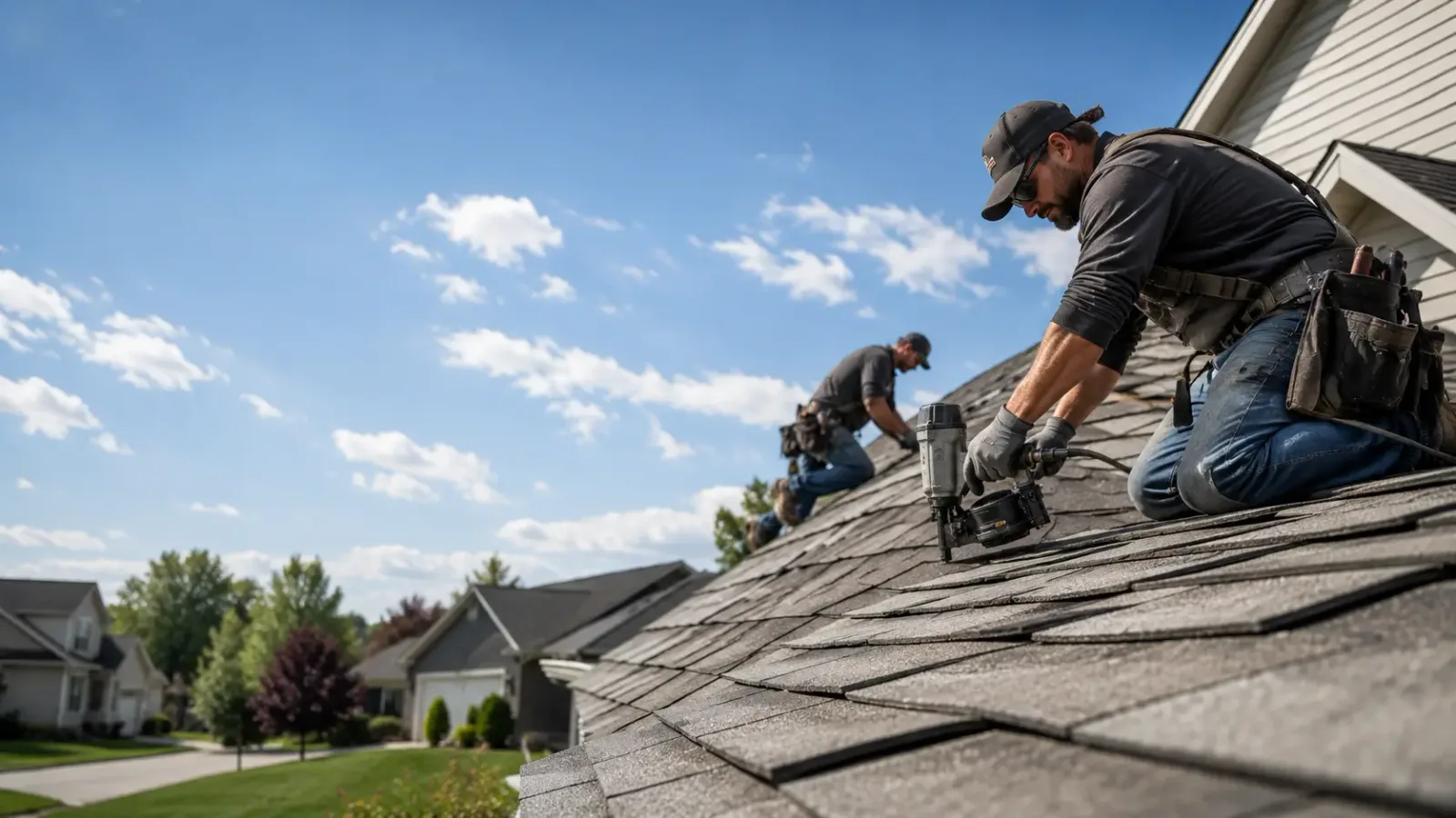 Storm Damage Roof Repair in Lyndora, PA near me